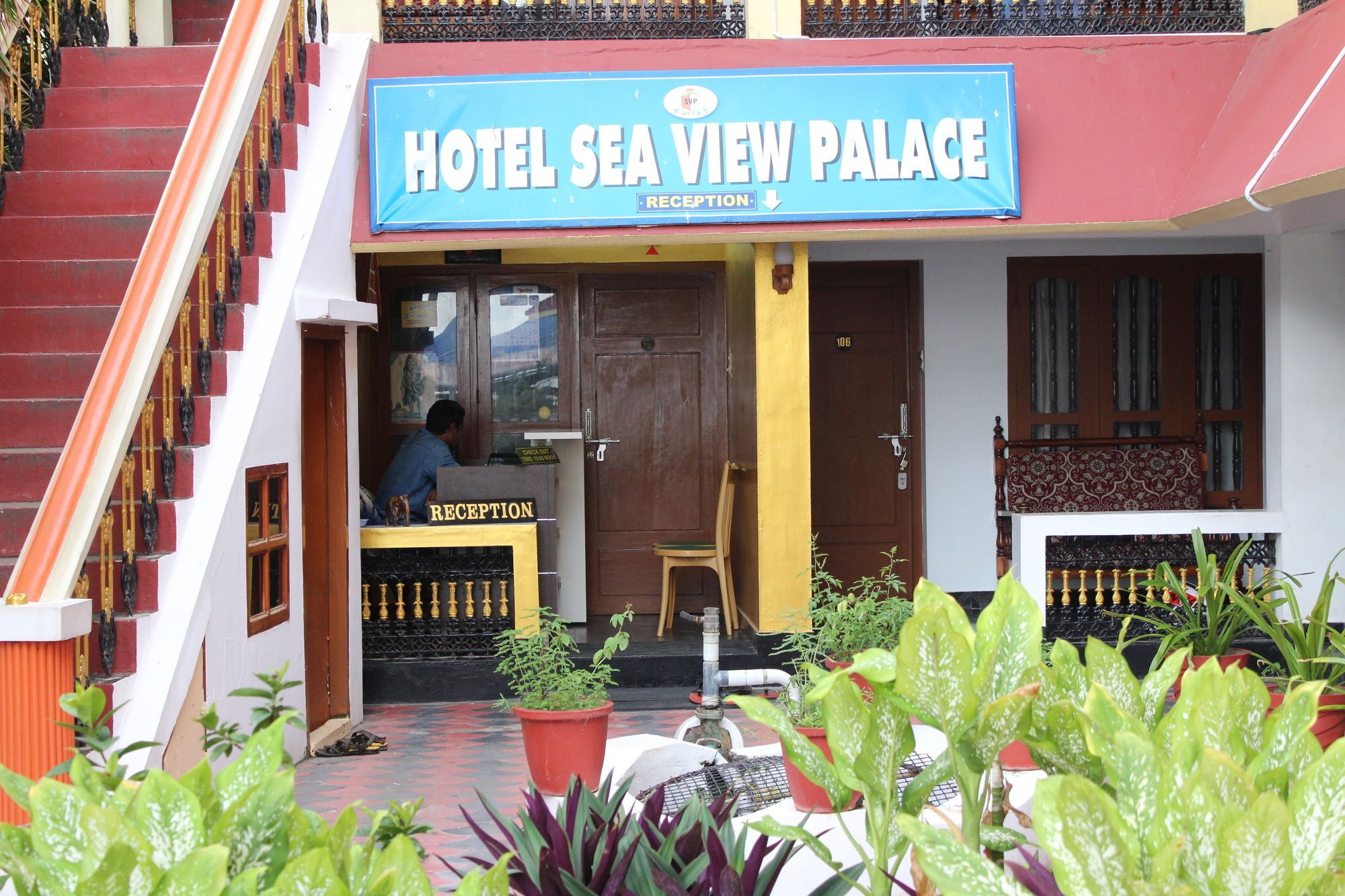 Hotel Sea View Palace - The Beach Hotel, Ковалам Екстер'єр фото